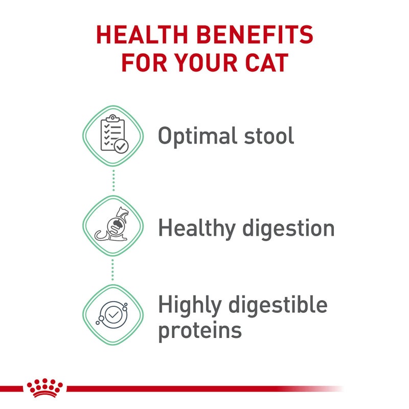 Royal Canin Feline Care Nutrition Digestive Care Adult Dry Cat Food, 3 lb Bag - Image 3